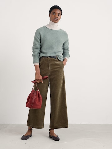 Wide Leg Pantalon 'Asphodel' Seasalt Cornwall en vert