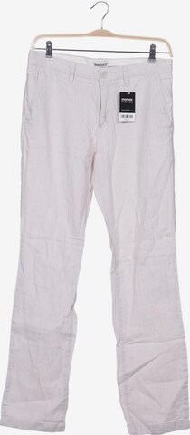 TIMBERLAND Pants in 32 in White: front