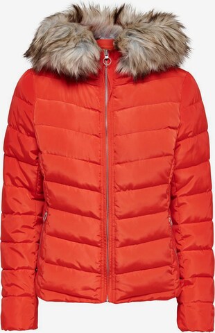 ONLY Winter Jacket in Red: front