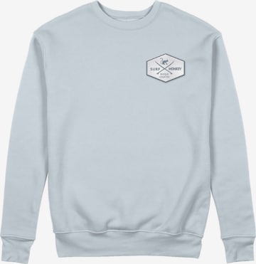 Surf Monkey Sweatshirt in Blau: Vorderseite