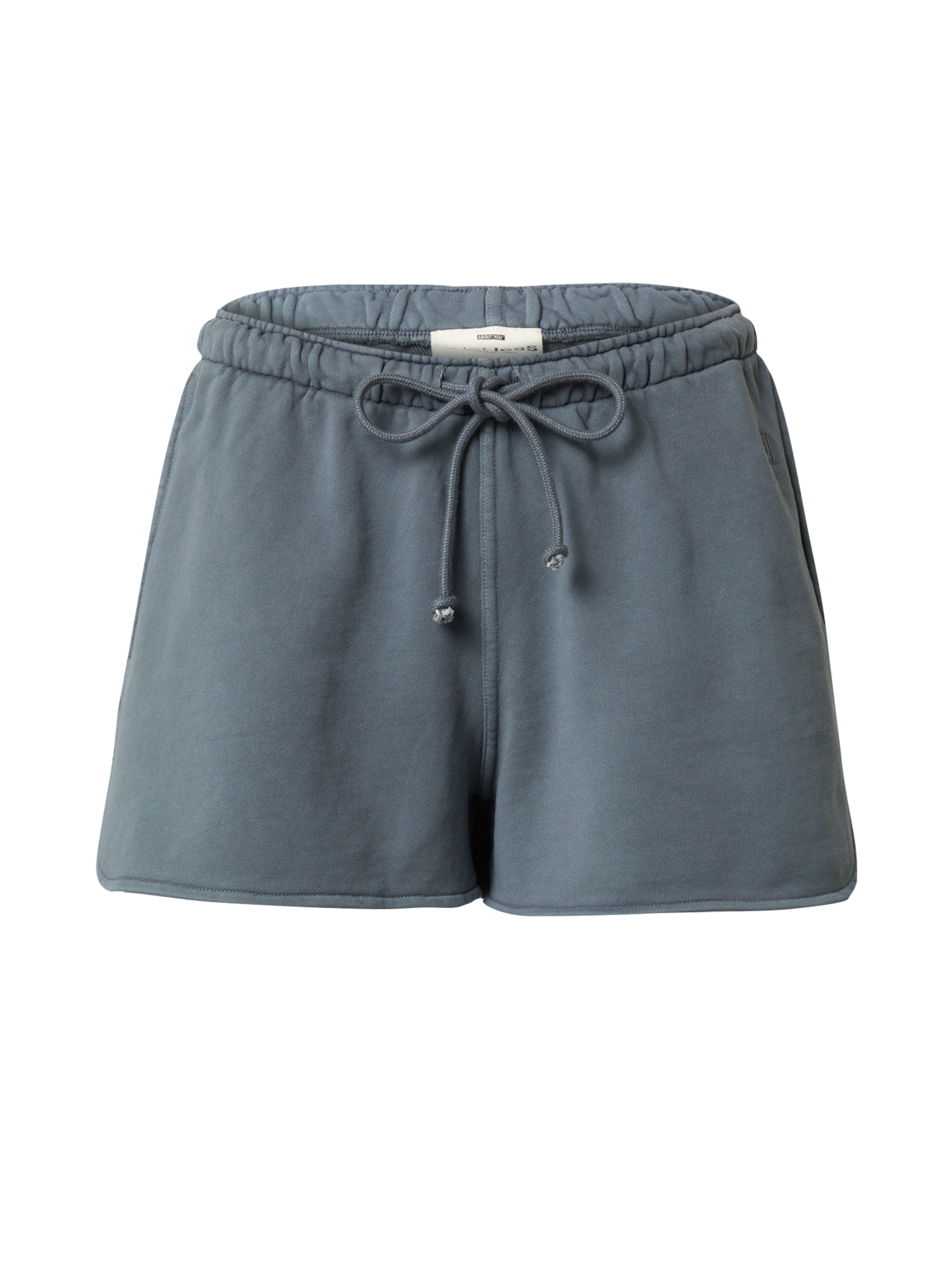 A LOT LESS Voľný strih Nohavice 'Tilda' - Sivá: predná strana