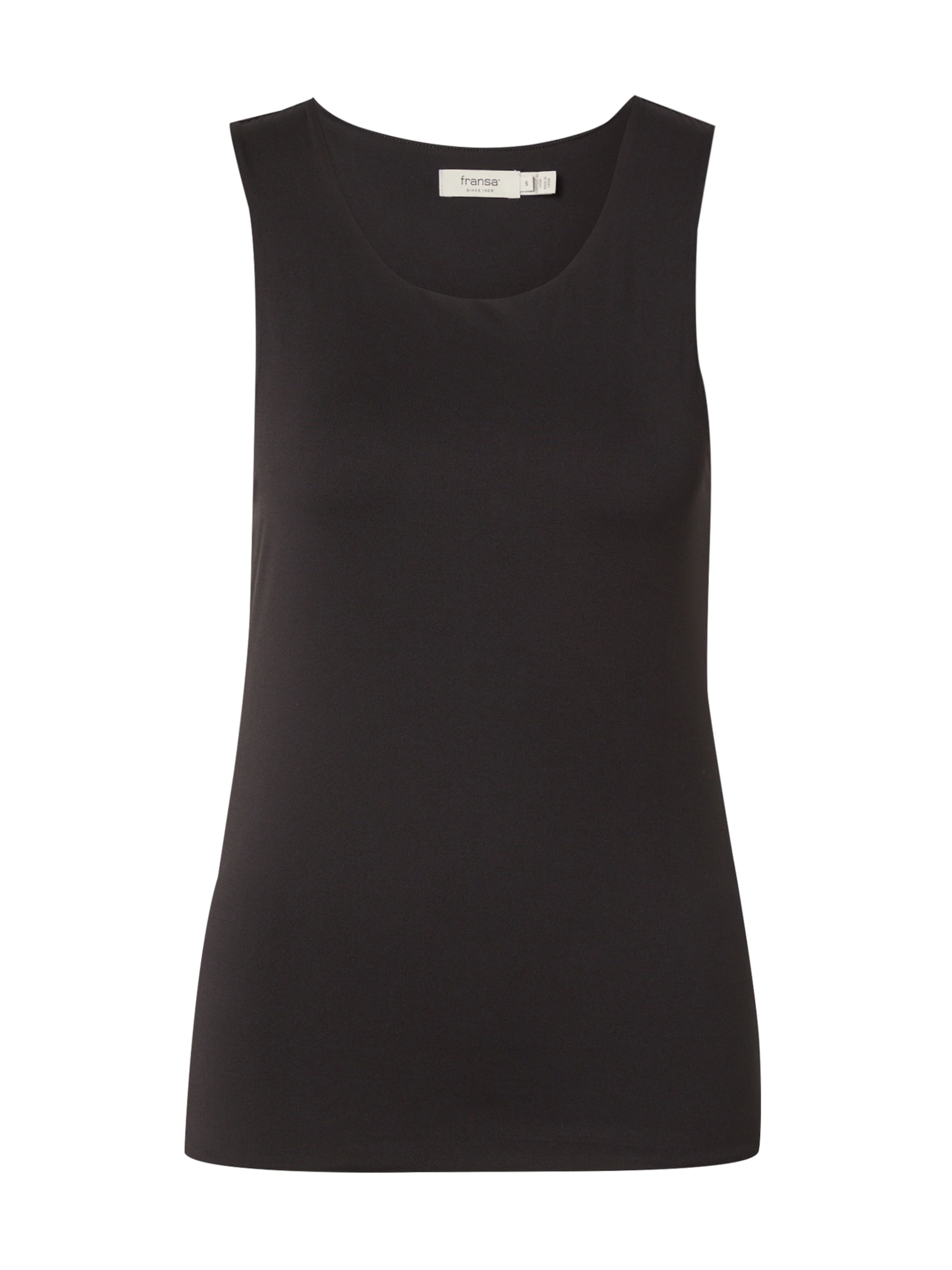 Fransa Top 'ARA' in Schwarz: Vorderseite