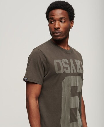 T-Shirt 'Osaka' Superdry en noir