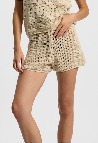Regular Pantalon rethinkit studios en beige : devant