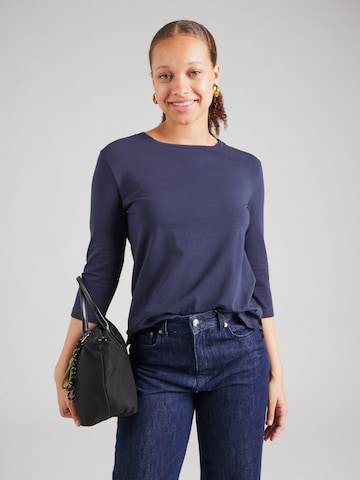 Weekend Max Mara - Camisa 'MULTIA' em azul: frente