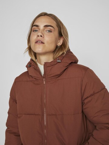 VILA Winter coat 'VITrust' in Brown