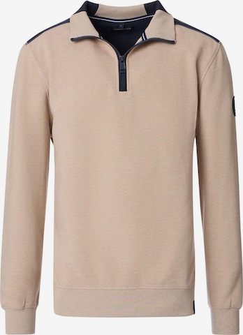 CASA MODA Sweatshirt in Beige: voorkant