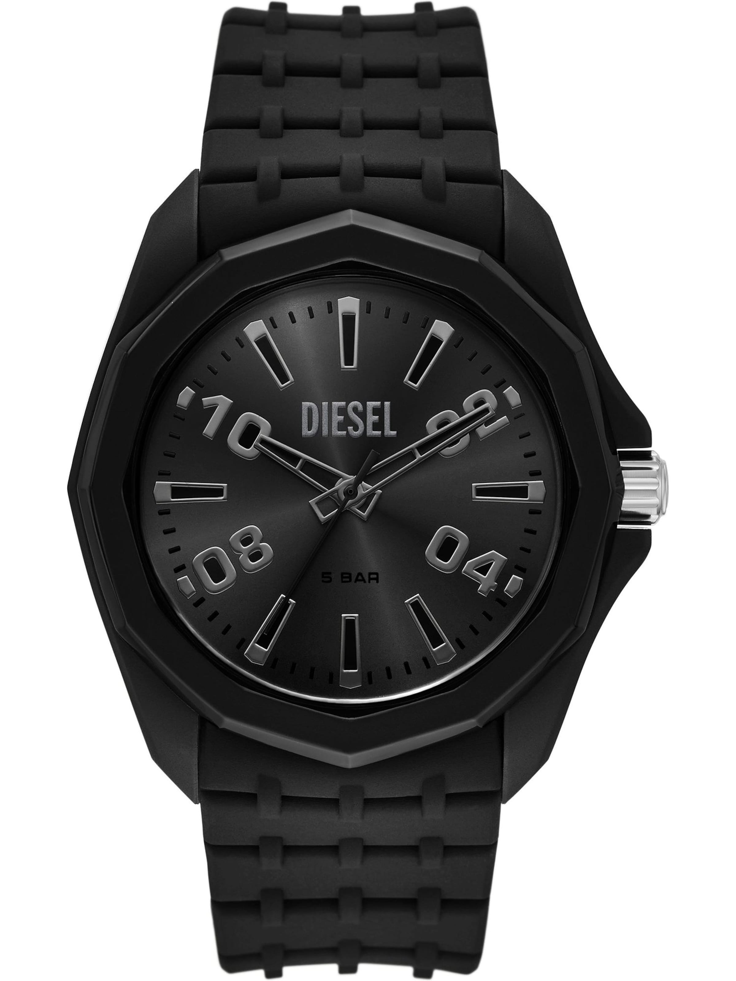 DIESEL Uhr in One Size in schwarz, Produktansicht