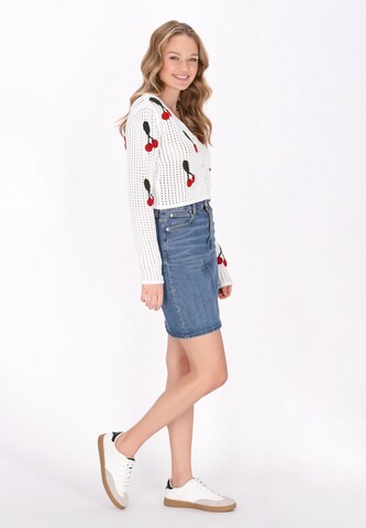 MYMO - Cárdigan 'Fashion Look' en blanco