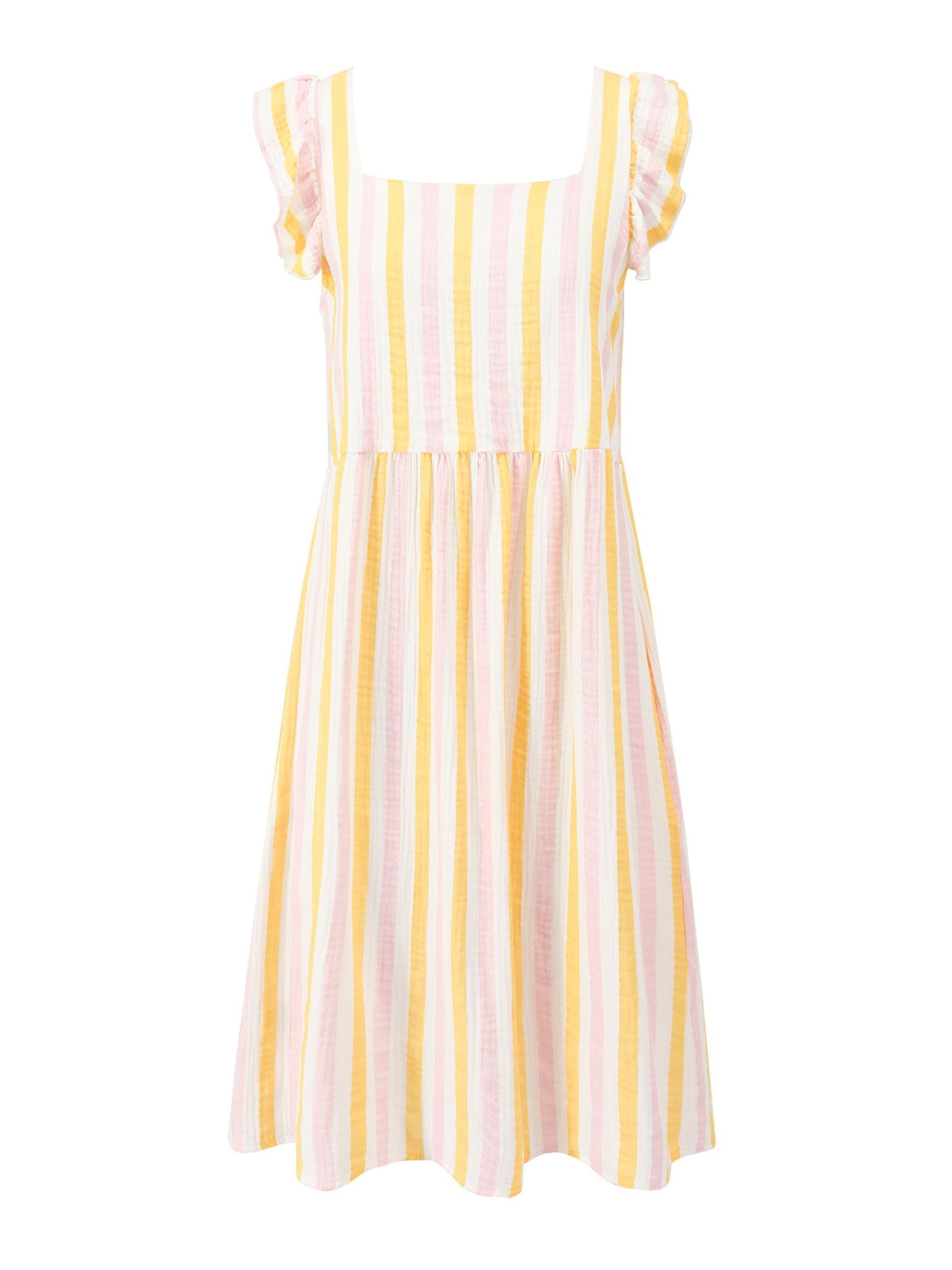 SASSYCLASSY Kleid‌‌‌‌‌‌‌‌‌‌ in Gelb: Vorderseite
