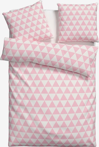 Lüttenhütt Duvet Cover in Pink: front