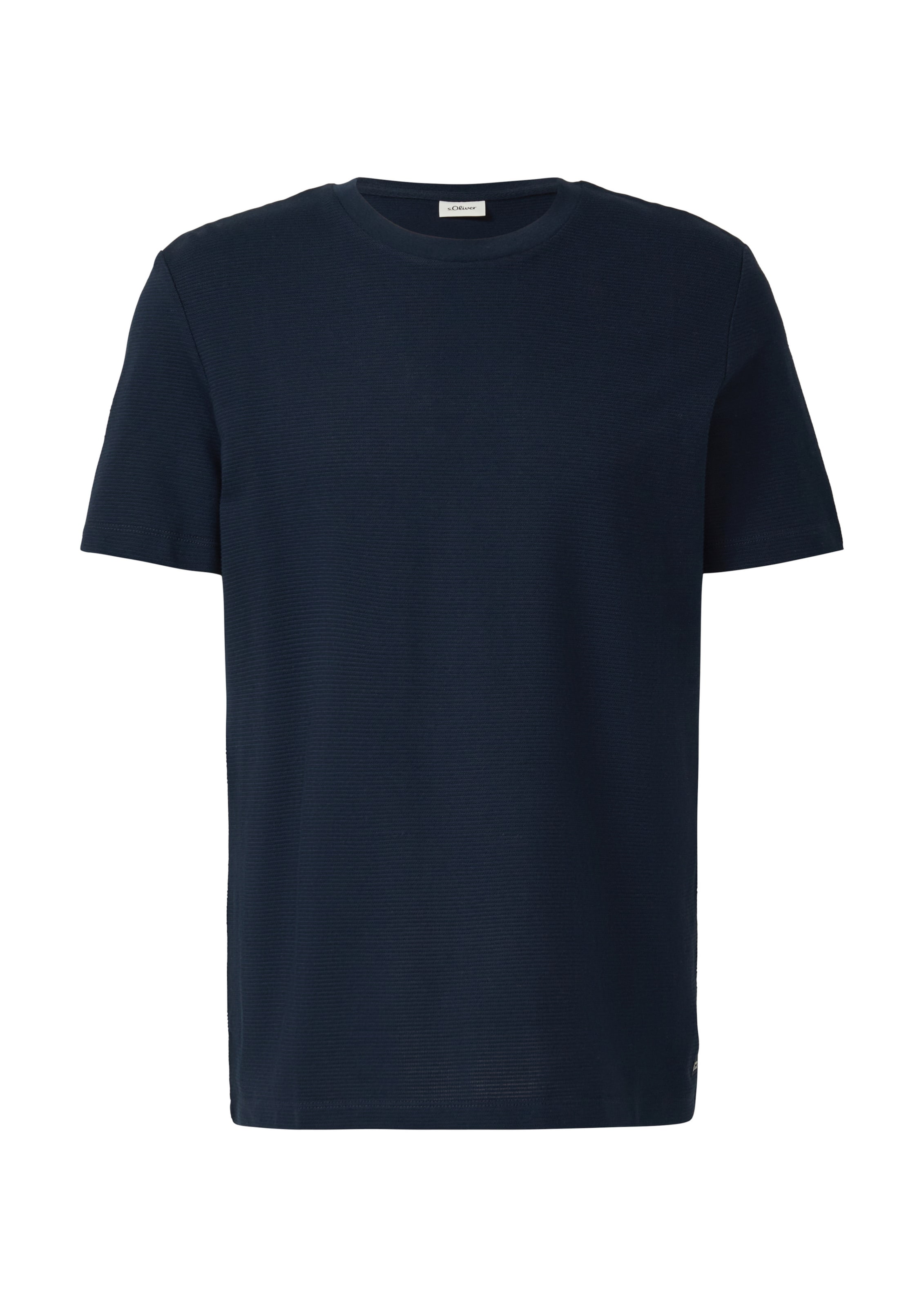 s.Oliver T-Shirt en bleu marine, Vue avec produit