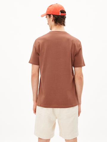ARMEDANGELS Shirt 'MAARKOS' in Brown