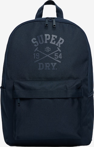 Superdry & Co Rucksack 'Heritage' in Blau: Vorderseite
