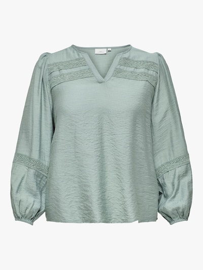 ONLY Carmakoma Blusa en verde, Vista del producto