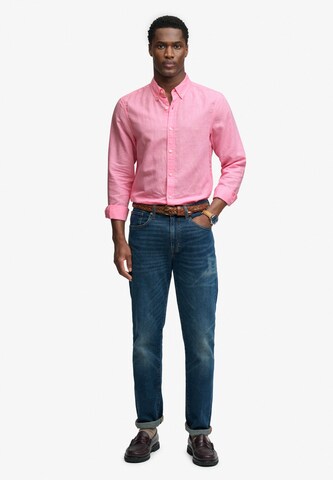 Coupe regular Chemise Superdry & Co en rose