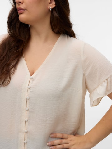 Vero Moda Curve Blouse in Beige