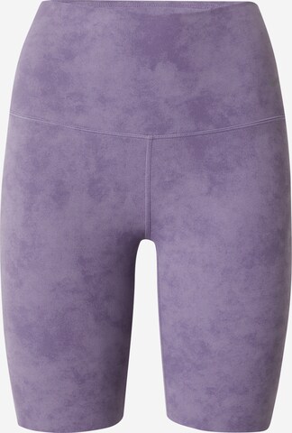 NIKE Normální Sportovní kalhoty – fialová: přední strana