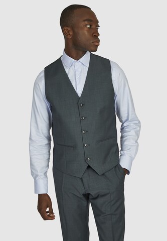 HECHTER PARIS Suit Vest in Green: front