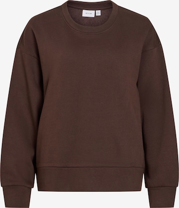 VILA Sweatshirt 'VIVera' in Bruin: voorkant