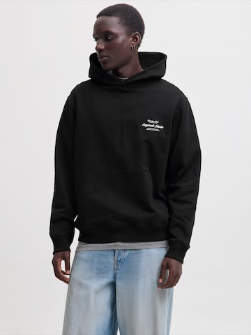 JACK & JONES Mikina 'JORNORREBRO' – černá: přední strana