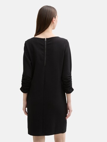 TOM TAILOR Jurk in Zwart