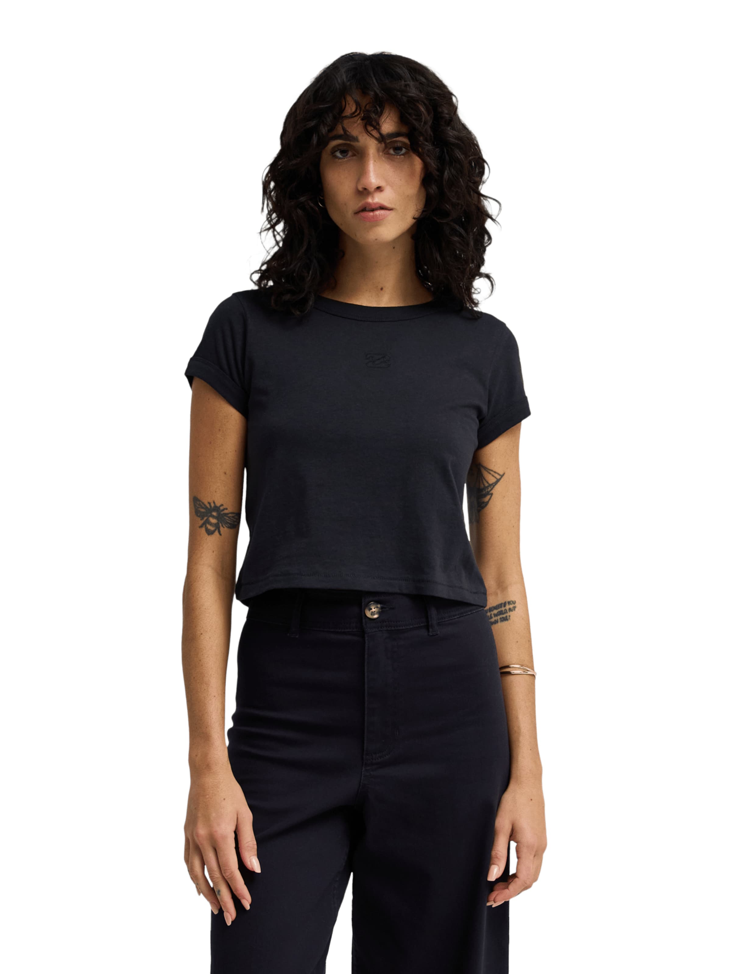 BILLABONG Shirt 'Daily' in Black: front