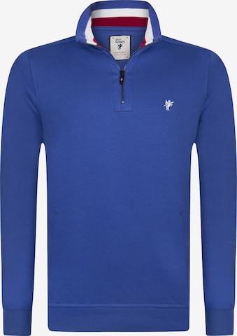 DENIM CULTURE Sweatshirt 'Alcinoo' in Blau: predná strana