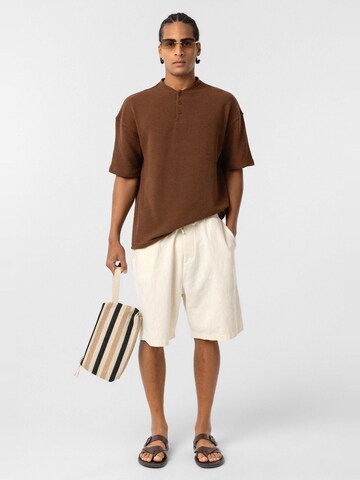 Dandalo Loose fit Trousers in Beige