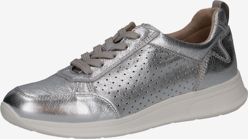 Sneaker bassa di CAPRICE in argento: frontale