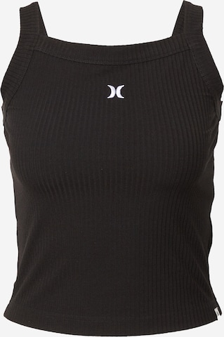 Hurley Sports Top in Black: front
