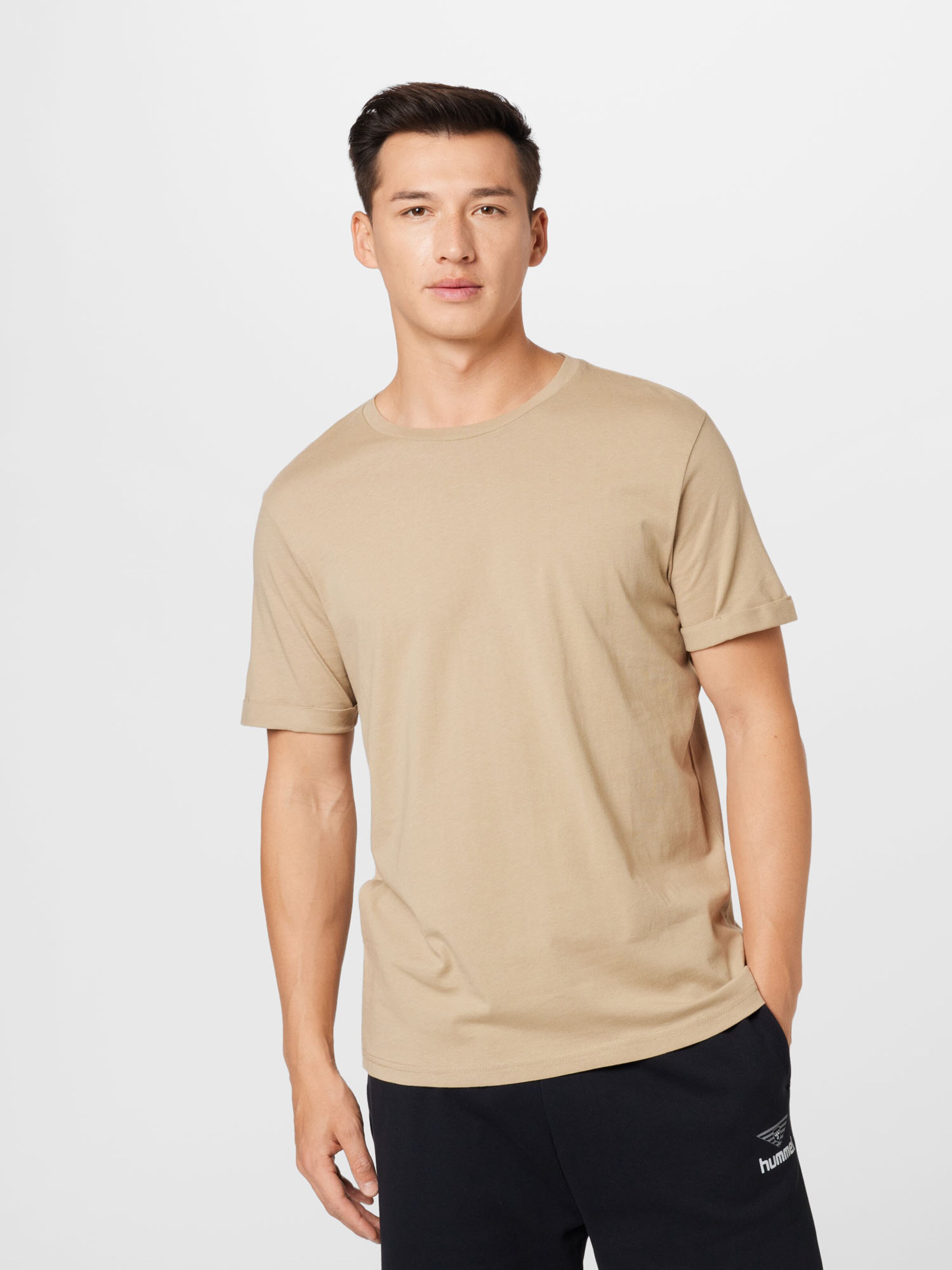Männer Shirts BURTON MENSWEAR LONDON Shirt in Navy, Hellbraun - YI34077 Männer Shirts BURTON MENSWEAR LONDON Shirt in Navy, Hellbraun - YI34077