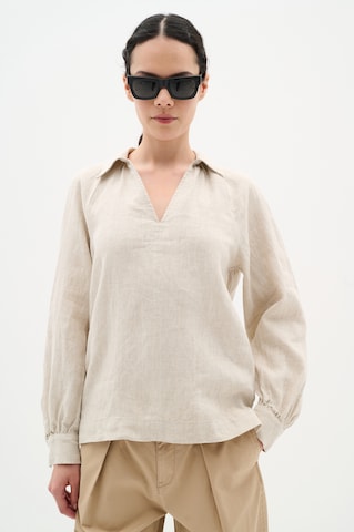 InWear Blouse 'Solina' in Beige: front