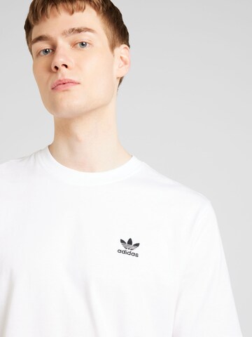 ADIDAS ORIGINALS Shirt 'Trefoil Essentials' in White