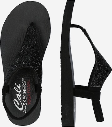 SKECHERS - Chinelos de dedo em preto