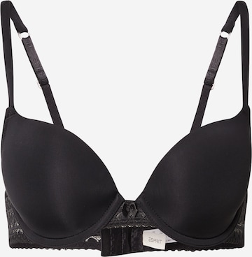 ESPRIT T-shirt Bra in Black: front