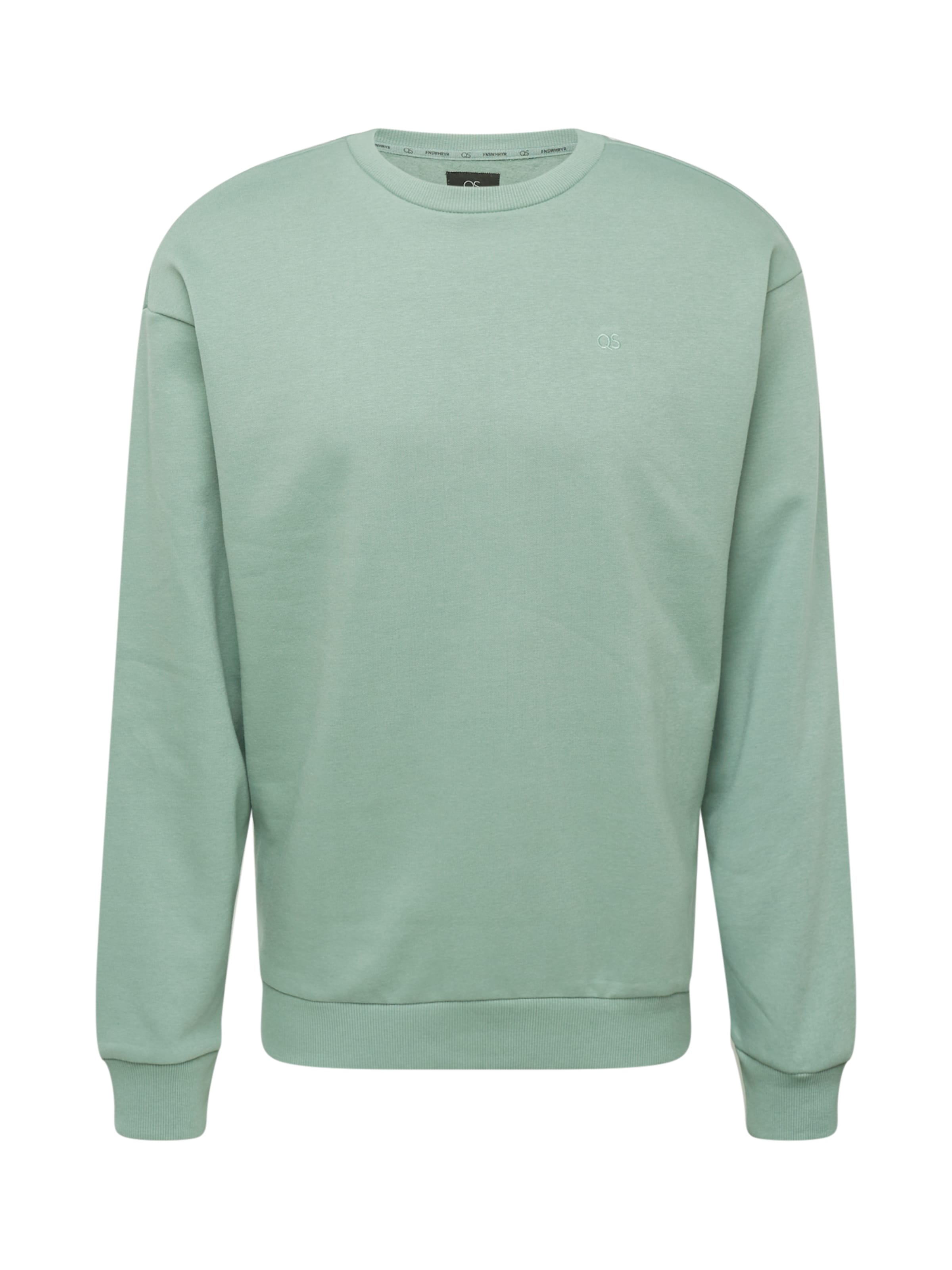 QS Sweatshirt in Green: front