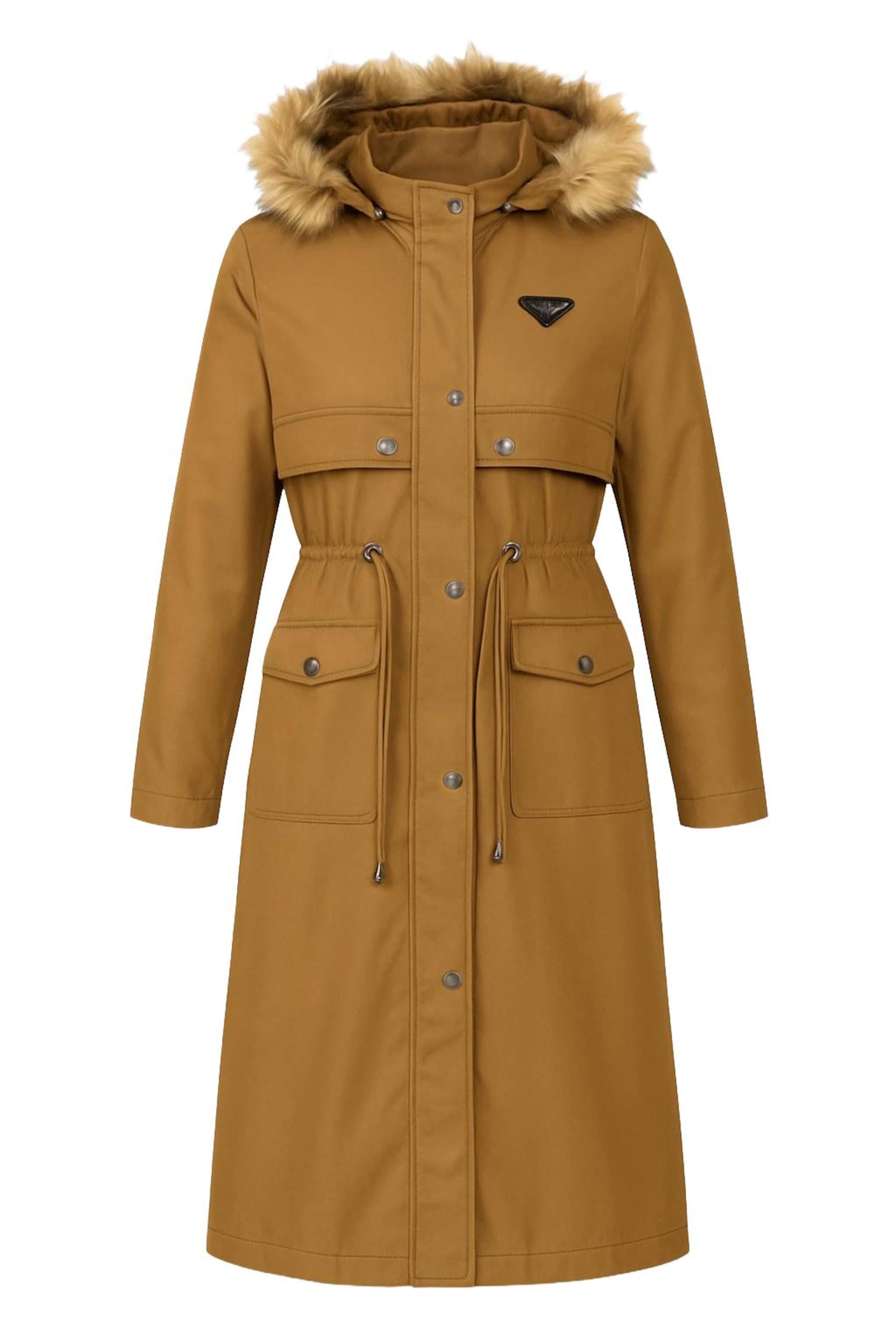 MODAMIHRAM Winter coat in Caramel, Item view