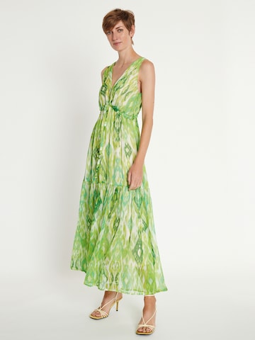 Robe ' Lilara ' Ana Alcazar en vert