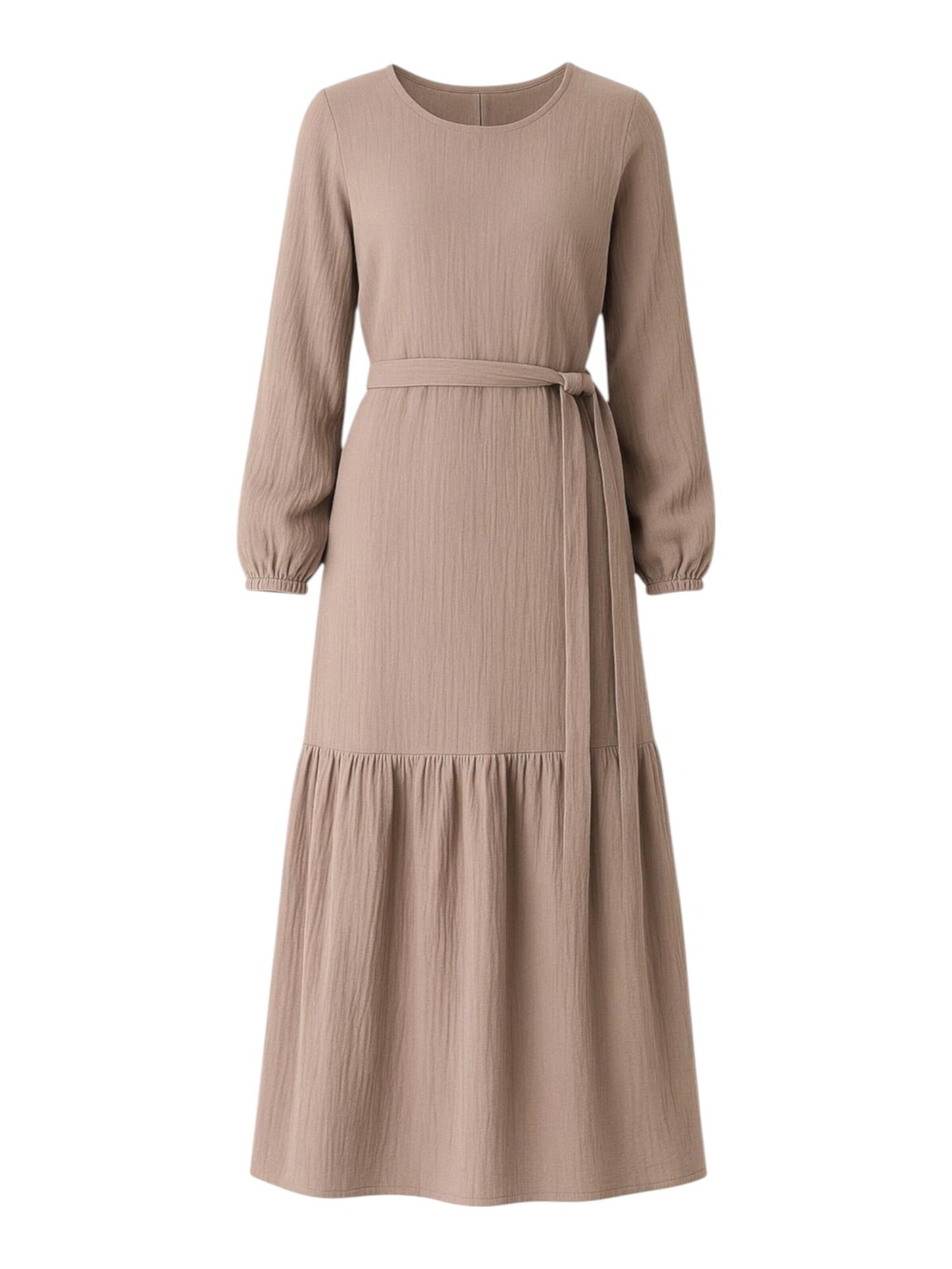 WENOR Robe d’été 'FERAY' en 36-38 en cappuccino, Vue avec produit