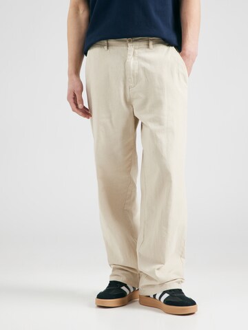 Only & Sons Loose fit Pants 'ONSBOB' in Grey: front