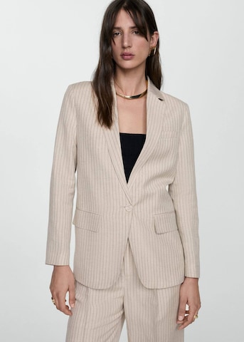 Blazer 'Briones' MANGO en beige : devant
