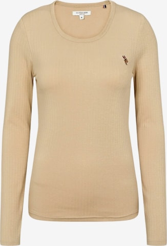 Haut U.S. POLO ASSN. en blanc : devant