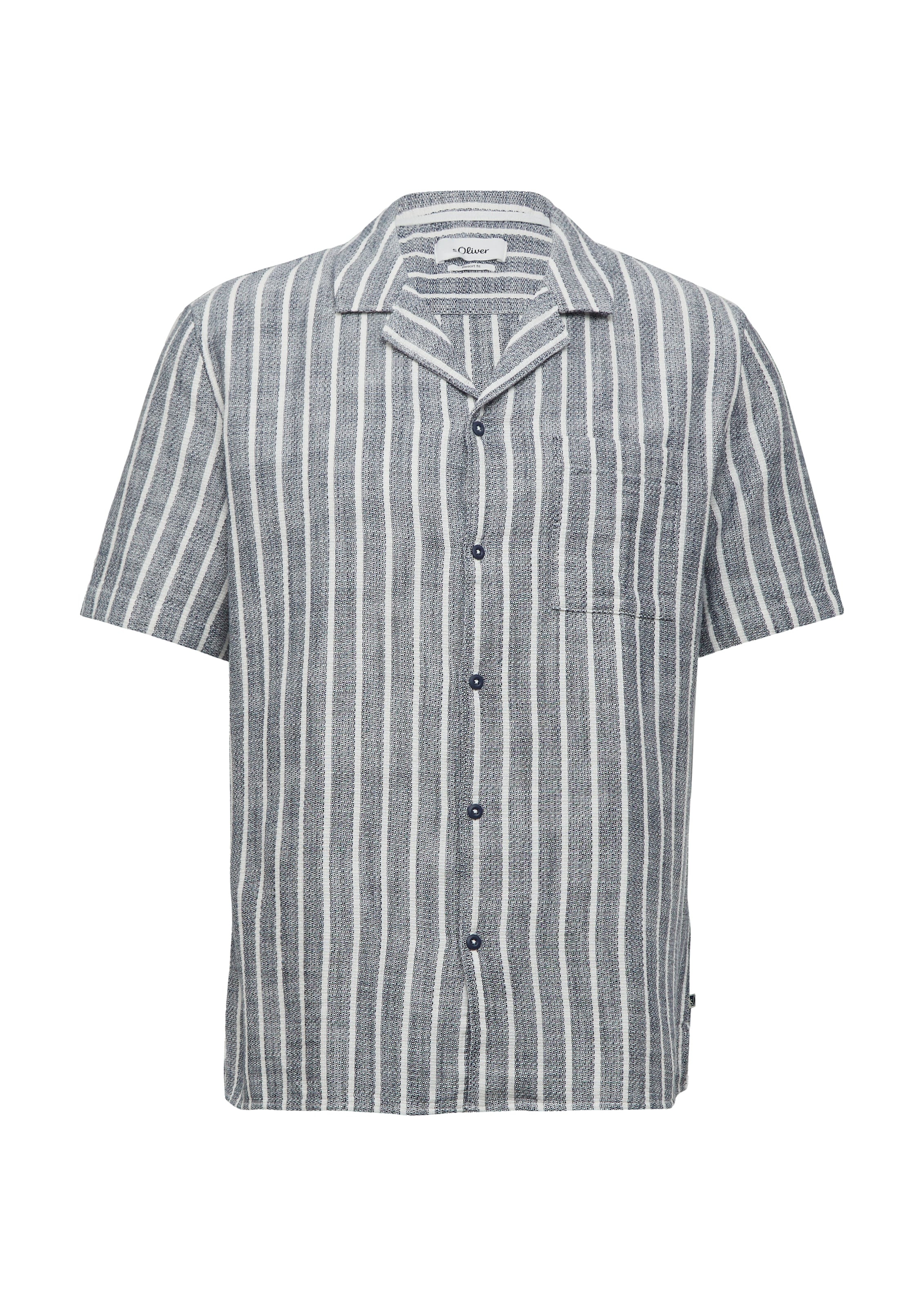 Chemise s.Oliver en bleu : devant