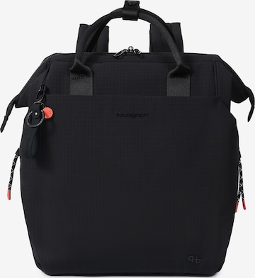 Zaino di Hedgren in nero: frontale