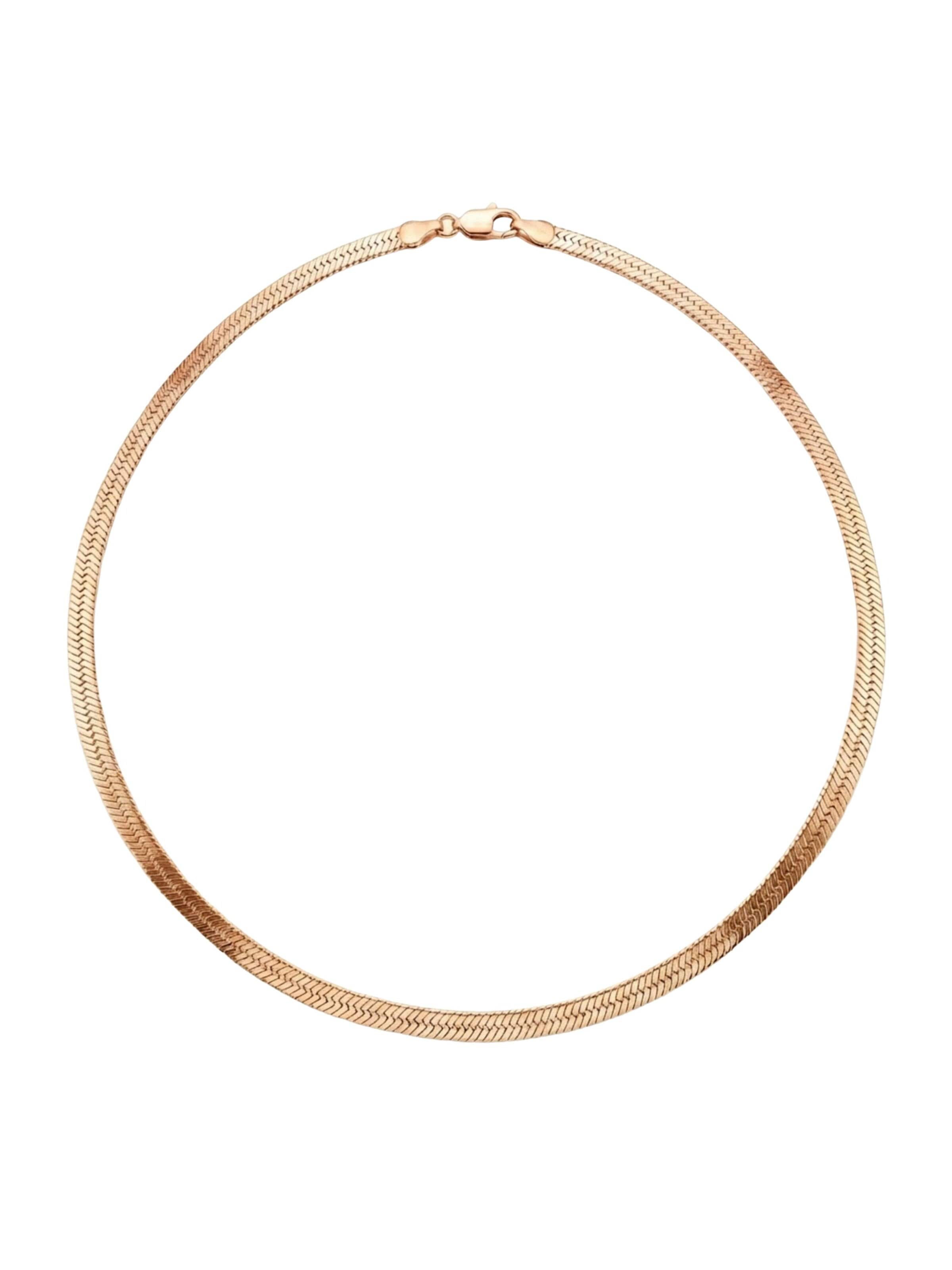 Einzelstück Necklace 'Italian' in Gold: front