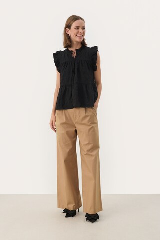 Part Two Bluse 'Gimaline' i sort