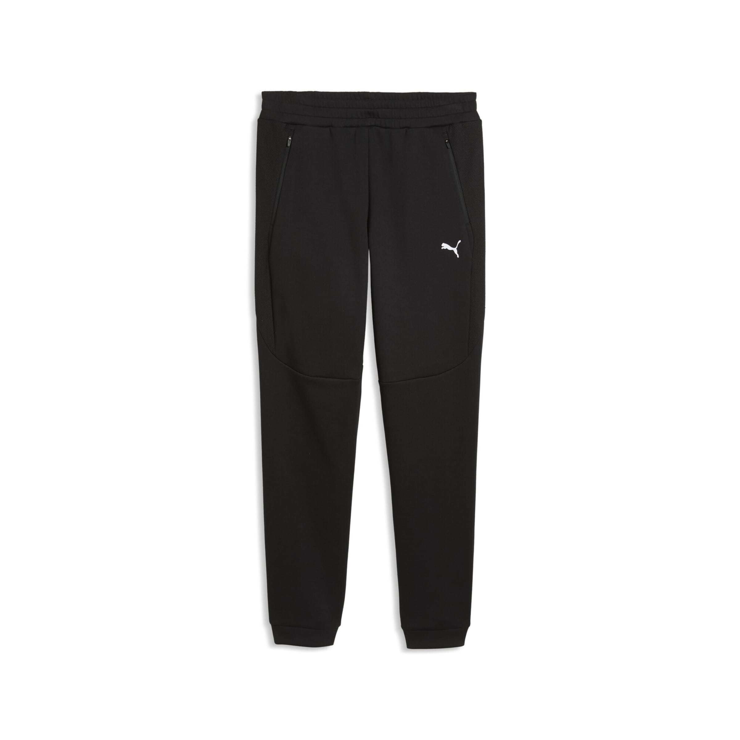 Regular Pantalon de sport PUMA en noir : devant