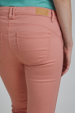 Fransa Slim fit Jeans in Pink