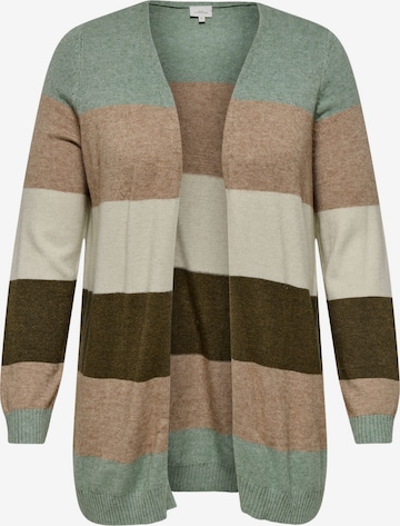 ONLY Carmakoma Gebreid vest 'CARESLY' in Gemengde kleuren: voorkant